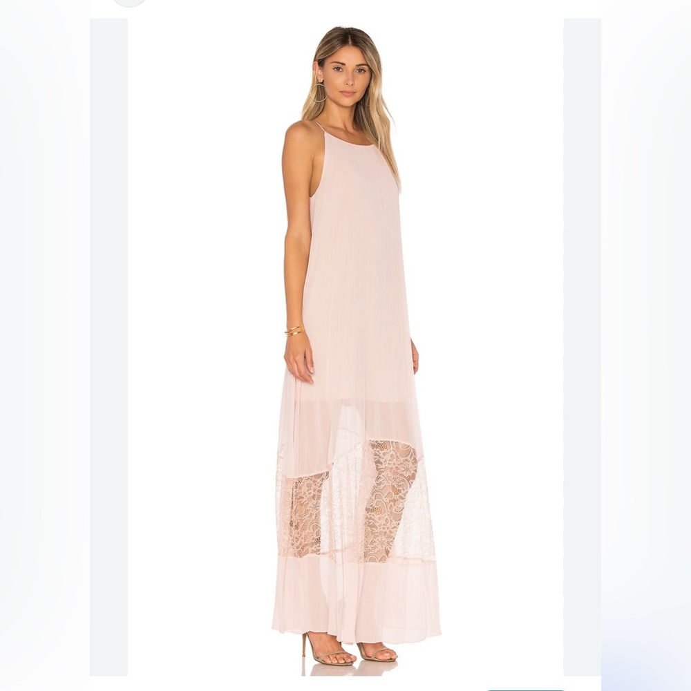BCBGeneration Pink Maxi Dress